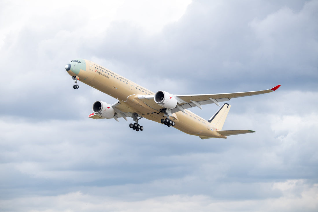 World's longest-range aircraft, the Airbus A350-1000ULR takes to the skies